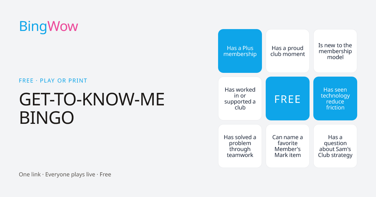 GET-TO-KNOW-ME BINGO card preview